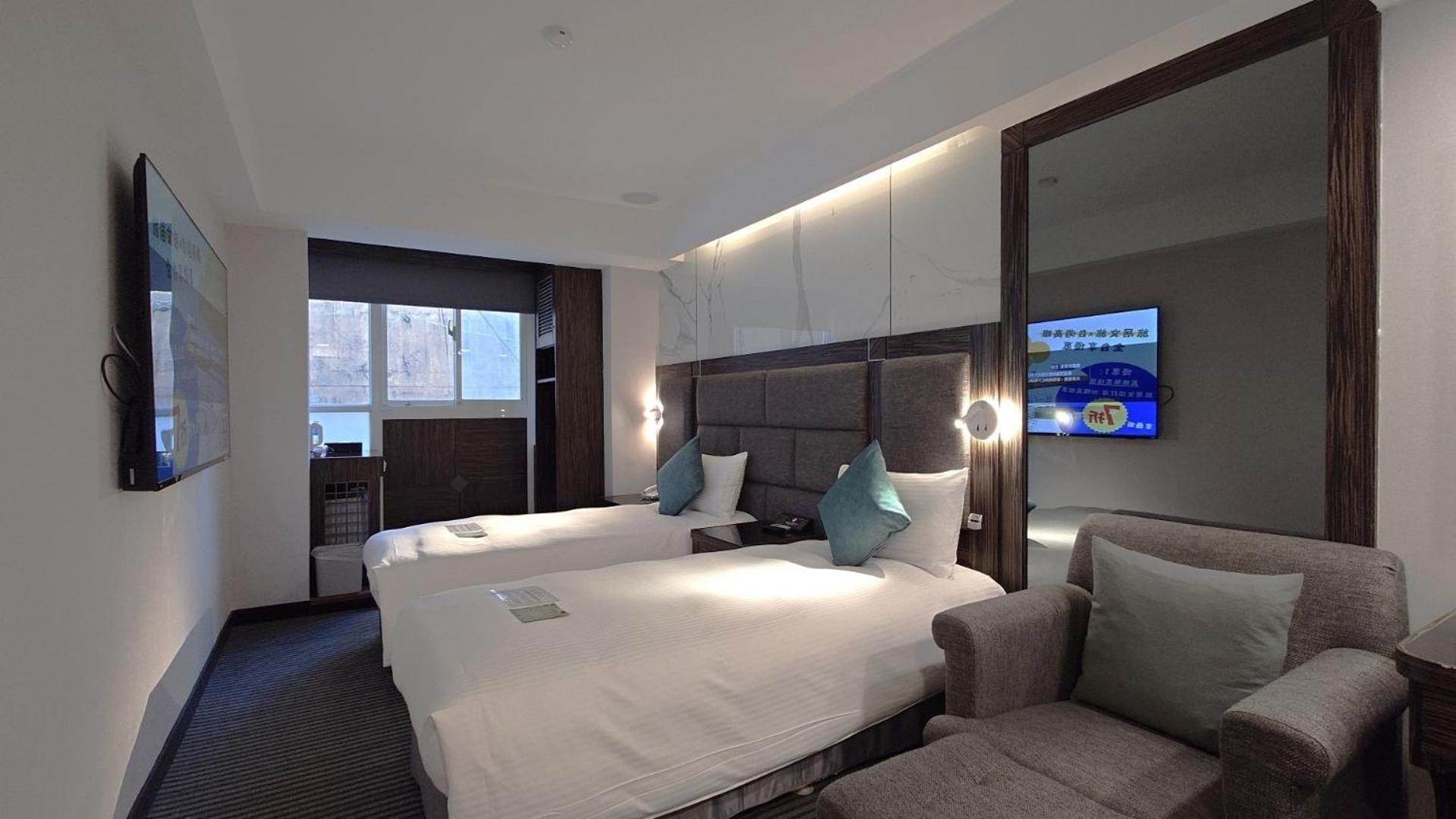Hub Hotel - Zhongshan Branch Taipei Bagian luar foto